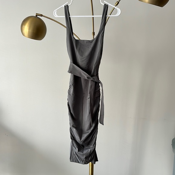 COPY - square neck midi dress - Picture 1 of 5